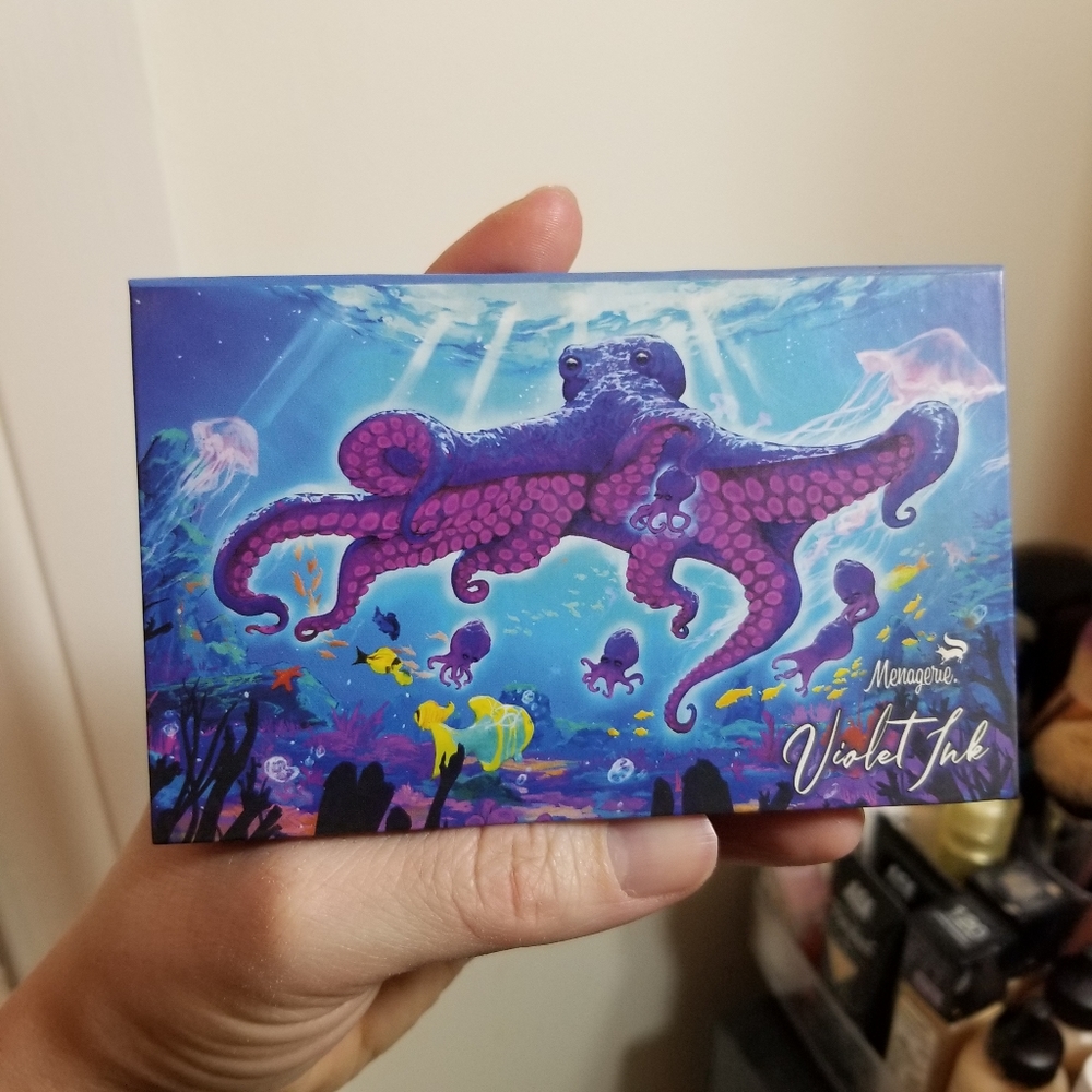 Menagerie Cosmetics Violet Ink palette